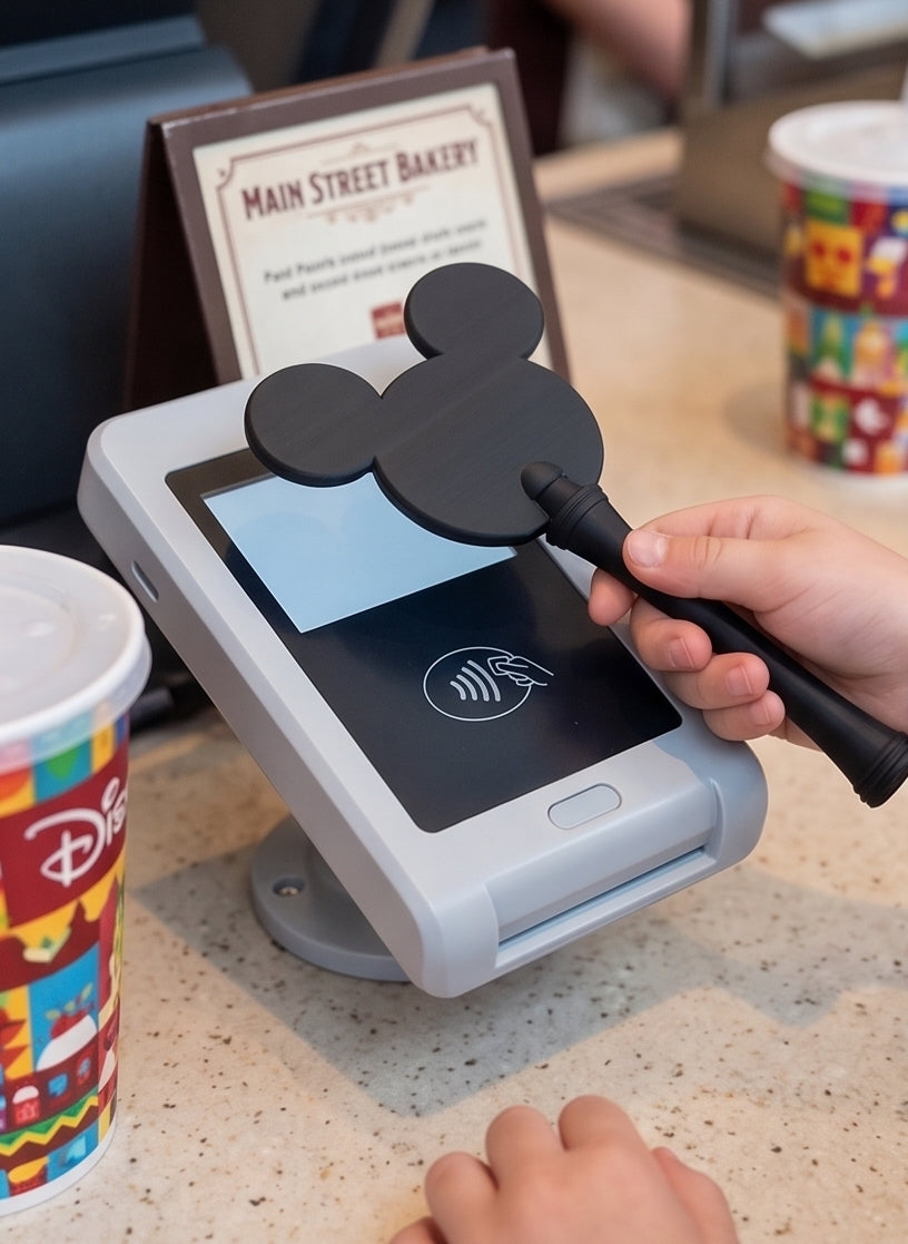 Black Mouse Ears Shopping Wand for Kids