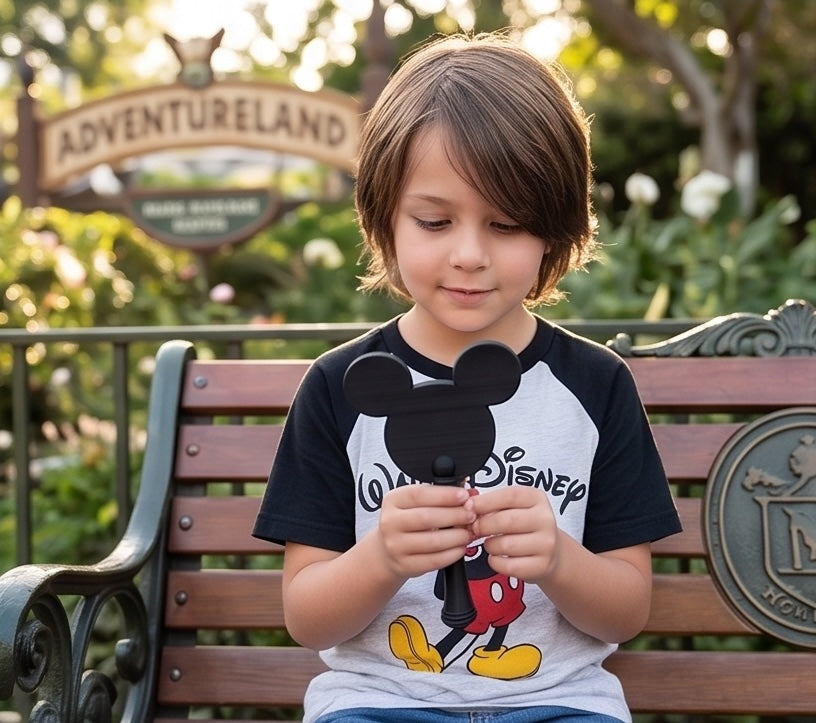 Black Mouse Ears Shopping Wand for Kids